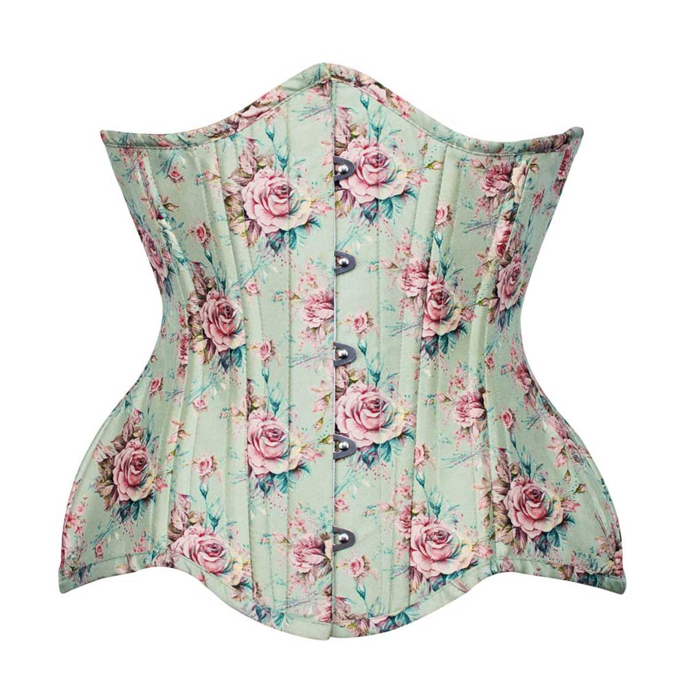Attitude Corsets - Shanaha Corset sous la poitrine - Vert/Multicolore